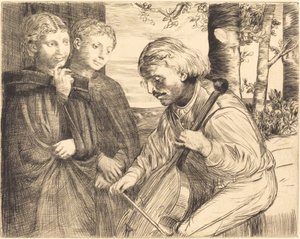 Violspelare Violspelaren. av Alphonse Legros