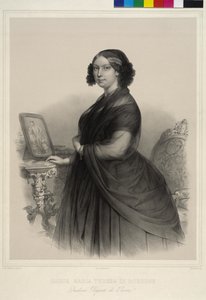 Prinsessan av Frankrike Louisa (litografi)