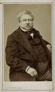 Författaren Alexandre Dumas far 1802-1870, 1870.