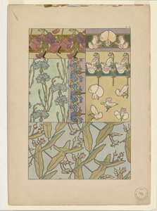 Dokument Dekorationer: Sötsaker av Alphonse Mucha