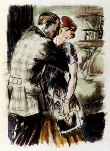 Illustration av alphonse Mucha för boken 