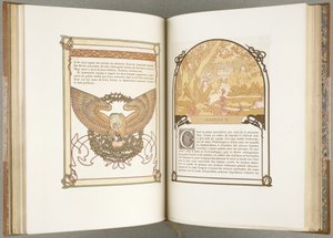 Illustrationer från "Ilsee, Princess de Tripoli" av Alphonse Mucha