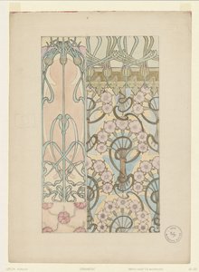 Prydnad av Alphonse Mucha