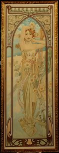Dagens tider: Daytime Dash av Alphonse Mucha