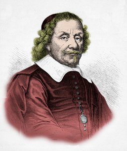 Porträtt av Anthonie Heinsius (Gravyr) av Alphonse Marie de Neuville