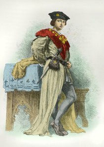 Porträtt av Charles 2 d