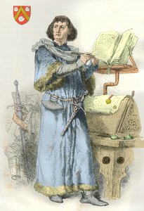 Porträtt av Philippe de Commynes (Gravyr) av Alphonse Marie de Neuville