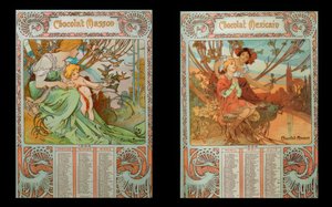 Masson choklad av Alphonse Mucha