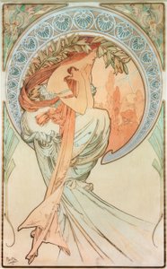 Poesin av Alphonse Mucha