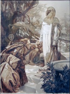 Spaniens historia, illustration av Alphonse Mucha