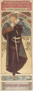 Hamlet, 1899 av Alphonse Mucha