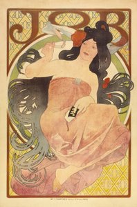 Job, ca 1897-98 av Alphonse Mucha