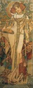 Höst av Alphonse Mucha