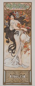 Årstider. Hösten 1897. av Alphonse Mucha