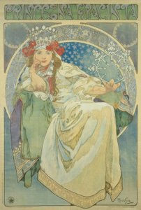 Prinsessan Hyacint av Alphonse Mucha