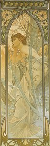Dagens tider: Kvällsdröm av Alphonse Mucha