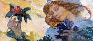 Utan titel, c1880-1930 av Alphonse Mucha