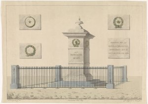 Monument till Henri Daniel Guyot av Alphonse Pierre Giraud