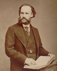Porträtt av kompositören Charles Lenepveu 1840-1910, 1875. av Alphonse Terpereau