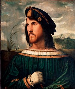 Porträtt av Cesare Borgia (Cesar Borgia