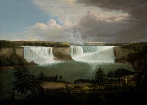 En allmän vy över Niagarafallen av Alvan Fisher