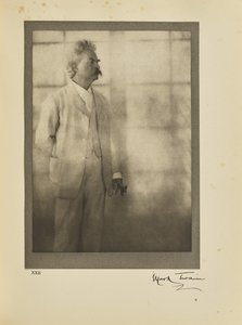 Mark Twain (Samuel Langhorne Clemens) av Alvin Langdon Coburn