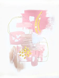 Blush Gold – Abstrakt av Alyson Storms