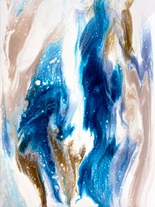 Dynamic Blue Gold-vätska