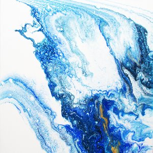 Oceanic Gold Swirl av Alyson Storms