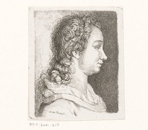 Porträtt av hustru till konstnären Georg Friedrich Schmidt