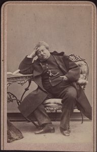 Författaren Alexandre Dumas far 1802-1870, ca 1868. av Amand Helm