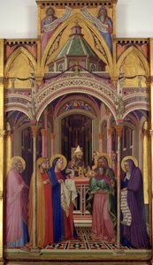 Presentationen i templet, 1342 av Ambrogio Lorenzetti