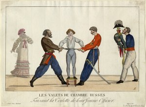 Toalett av en ung rysk officer, ca. 1815 av Ambroise Louis Garneray