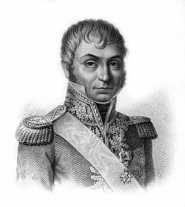Jean Baptiste Jourdan (1762-1833), greve, marskalk av Frankrike - i porträtt av de franska generalerna efter fransmännens segrar och erövringar. Graverad av Ambroise Tardieu 1818. Stella Collection. av Ambroise Tardieu