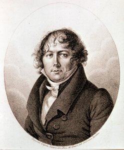 Porträtt av Jean-Baptiste Biot av Ambroise Tardieu