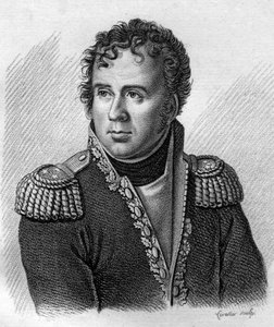 Porträtt av Joseph Secret Pascal Vallongue, brigadgeneral (1763-1806) - i "Porträtt av franska generaler efter fransmännens segrar och erövringar"". Grav av Ambroise Tardieu 1818. Stellasamling. av Ambroise Tardieu