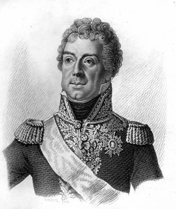 Porträtt av Louis Alexandre (Louis-Alexandre) Berthier, fransk marskalk (1753 - 1815) i porträtt av franska generaler”” Grav av Ambroise Tardieu 1818 - Stella Collection