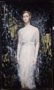 Porträtt av en dam av Ambrose McEvoy