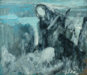 Skiss till "The net menders", c.1911?12 av Ambrose McEvoy