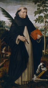Saint Dominic av Ambrosius Benson
