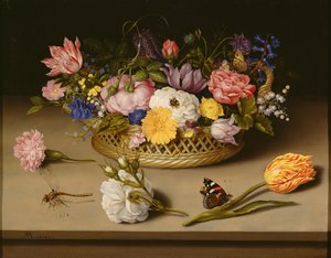 Nederländska: Bloemstilleven Blomsterstilleben
