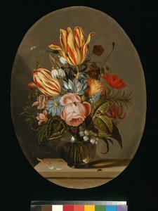 En vas med blommor, ca 1633 (olja på duk)