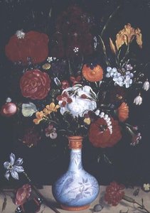 Stilleben med blommor
