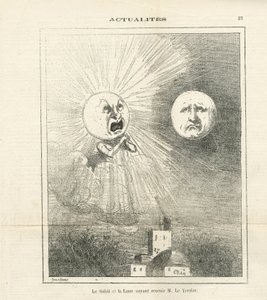 Illustration av Cham (1819-1879) i Le Charivari av Amédée de Noé