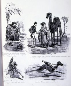 illustration för Konsten att göda och gå ner i vikt av Amédée de Noé