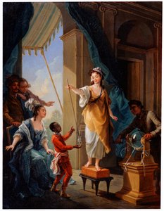 Elektriskt experiment, 1777