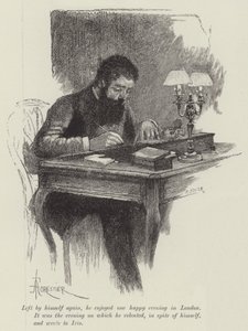Blind Love, av Wilkie Collins av Amedee Forestier