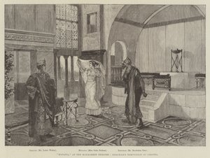 Hypatia, på Haymarket Theatre, Issachars Orestes
