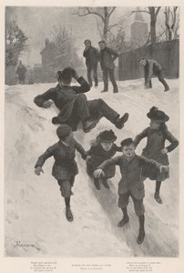 Justice on the Heels of Crime av Amedee Forestier