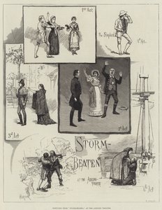 Skisser från Storm-Beaten, på Adelphi Theatre